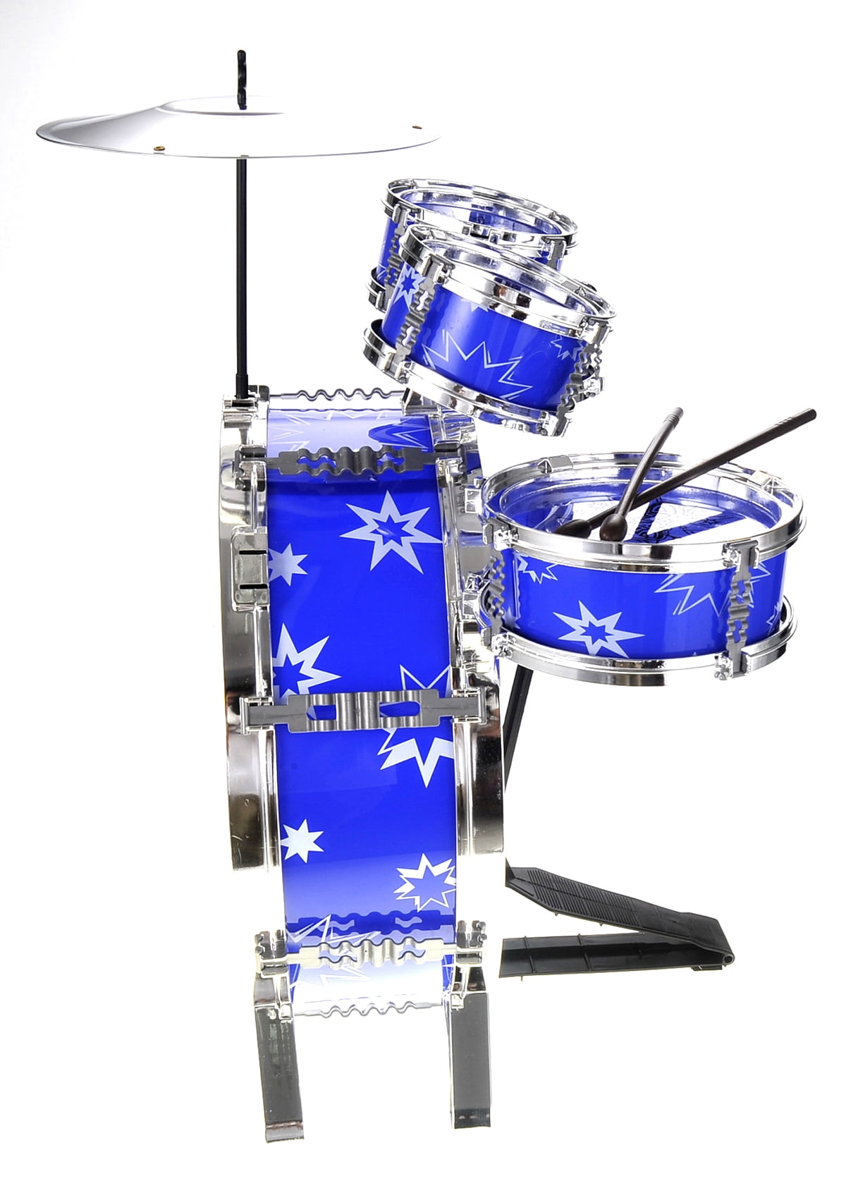 Music Magic PlayWorld Musical Instrument Drum Playset - Blue