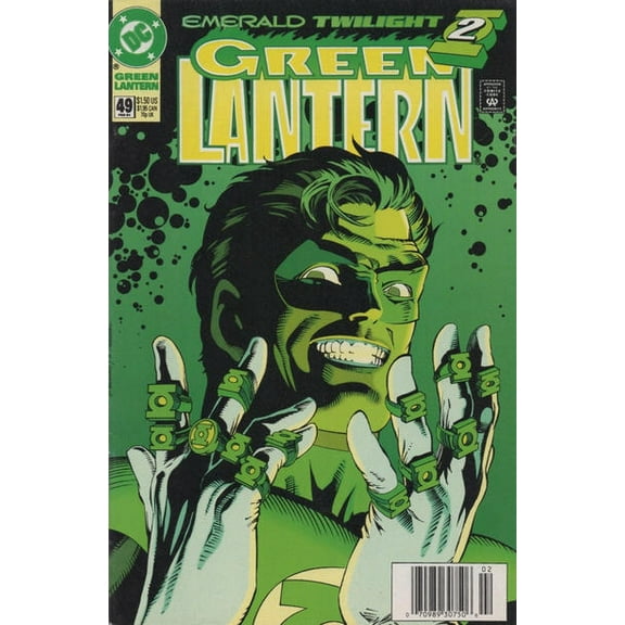 Green Lantern (3rd Series) #49 (Newsstand) VF ; DC Comic Book