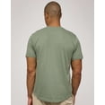 thumbnail image 6 of Real Essentials 5 Pack: Men’s 100% Cotton Hipster Curved Hem Droptail Tee – Premium Longline T-Shirts with Long Tail Drop Cut, 6 of 6
