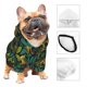 thumbnail image 3 of Fotbe Jungle Leopard Yellow Sudadera con Estampado para Perros Pequeños – Suéter con Capucha para Mascotas, Tela Suave de Forro Polar con Bolsillo-Small, 3 of 7