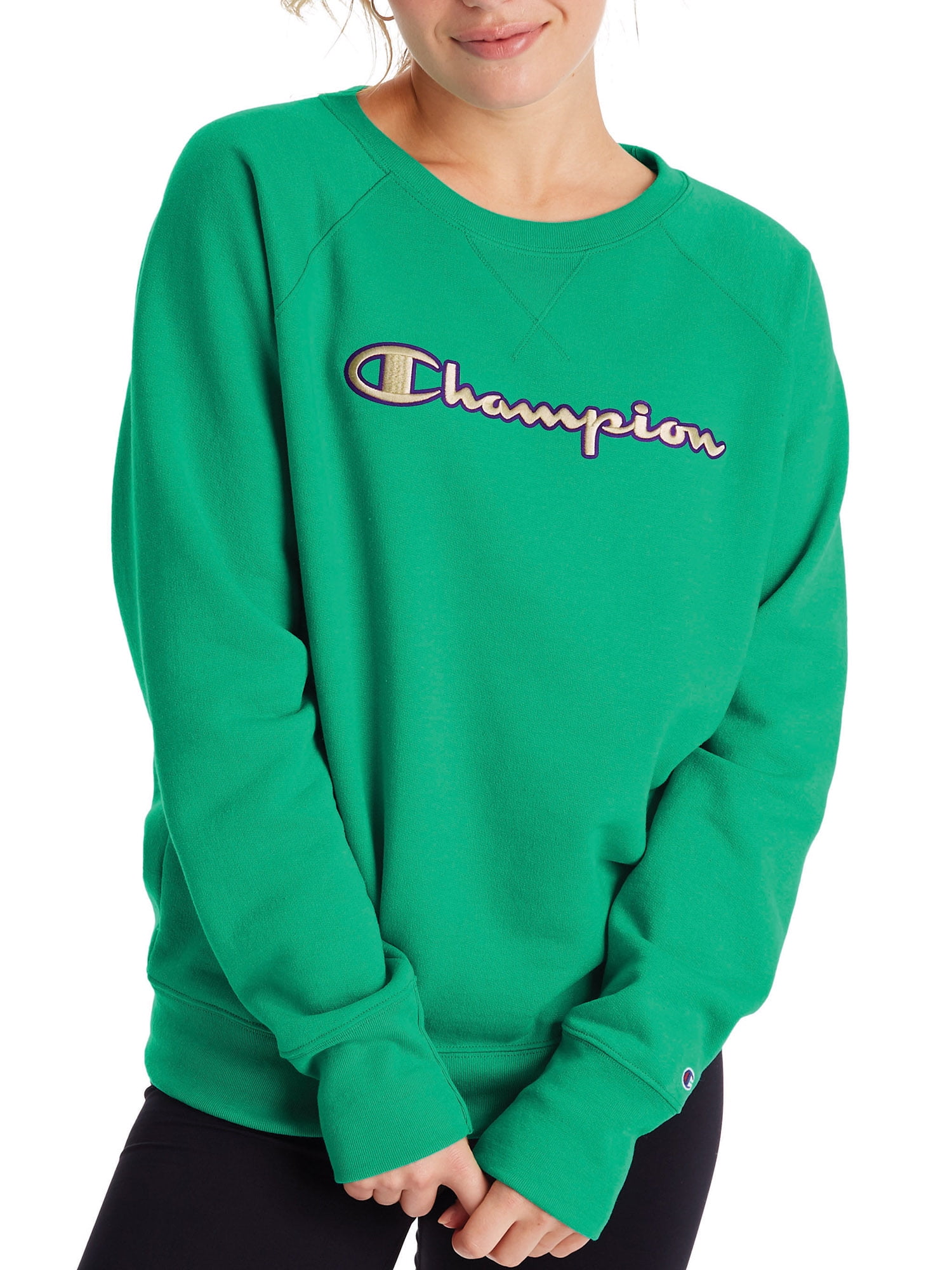 Champion Women's Crew Neck Sweatshirt - Walmart.com