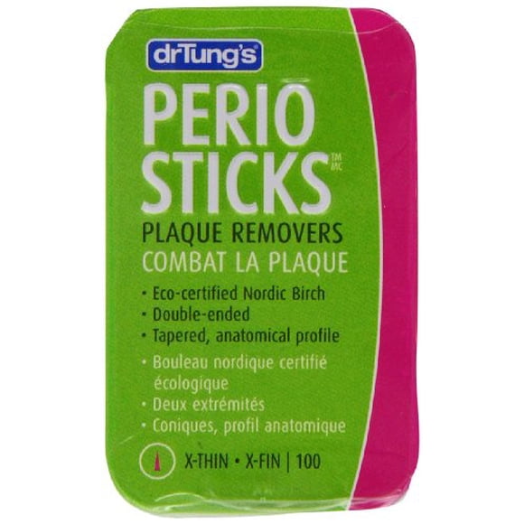 Dr. Tung's Perio Sticks - Extra Thin - Case of 6 - 100 Pack