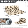 thumbnail image 7 of Yuyamidu Dachshund RV Dinette Cushion Covers Dog Camper Cushions Cover for RV Camper Car Bench Cute RV Dinette Seat Covers Soft Camper Cushion Slipcovers, 7 of 7