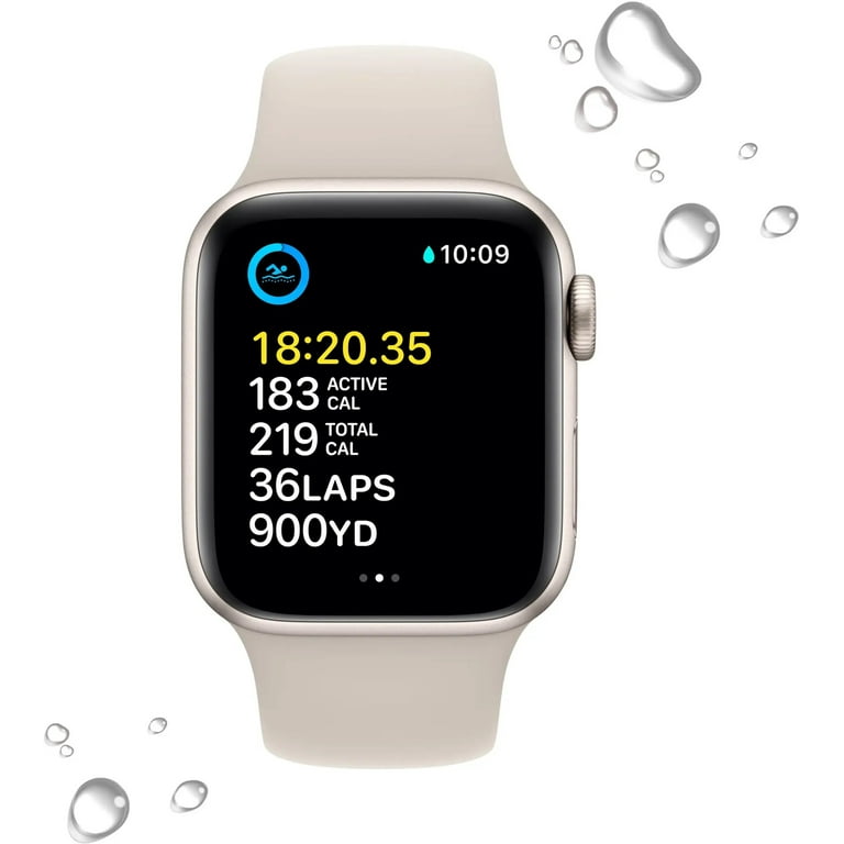 Restored Apple Watch SE (2nd Gen) A2726 (GPS + Cellular) 40mm 
