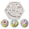 thumbnail image 2 of UDIYO Chocolate Mold Multifunctional Dinosaur Egg Pattern 3D Plastic Easter Cake Baking Mould for Kitchen, 2 of 6