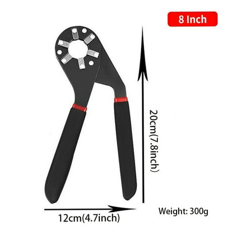 

6/8 Inch Plum Brand Multifunctional External Hexagonal Adjustable Wrench Universal Wrench Socket Furniture Decoration Bicycle Maintenance Tools Outdoor Gadgets