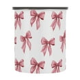 thumbnail image 2 of Long Pink Bow Airtight Coffee Bean Canister 17oz Food Storage Containers with Lids For Gournd, Tea, Sugar, Flour, Rice, Cereal, Candy Cookie Jar, 2 of 8