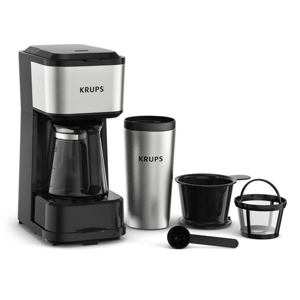 Cafetera KRUPS Simply Brew Multi-Serve con vaso 414 ml