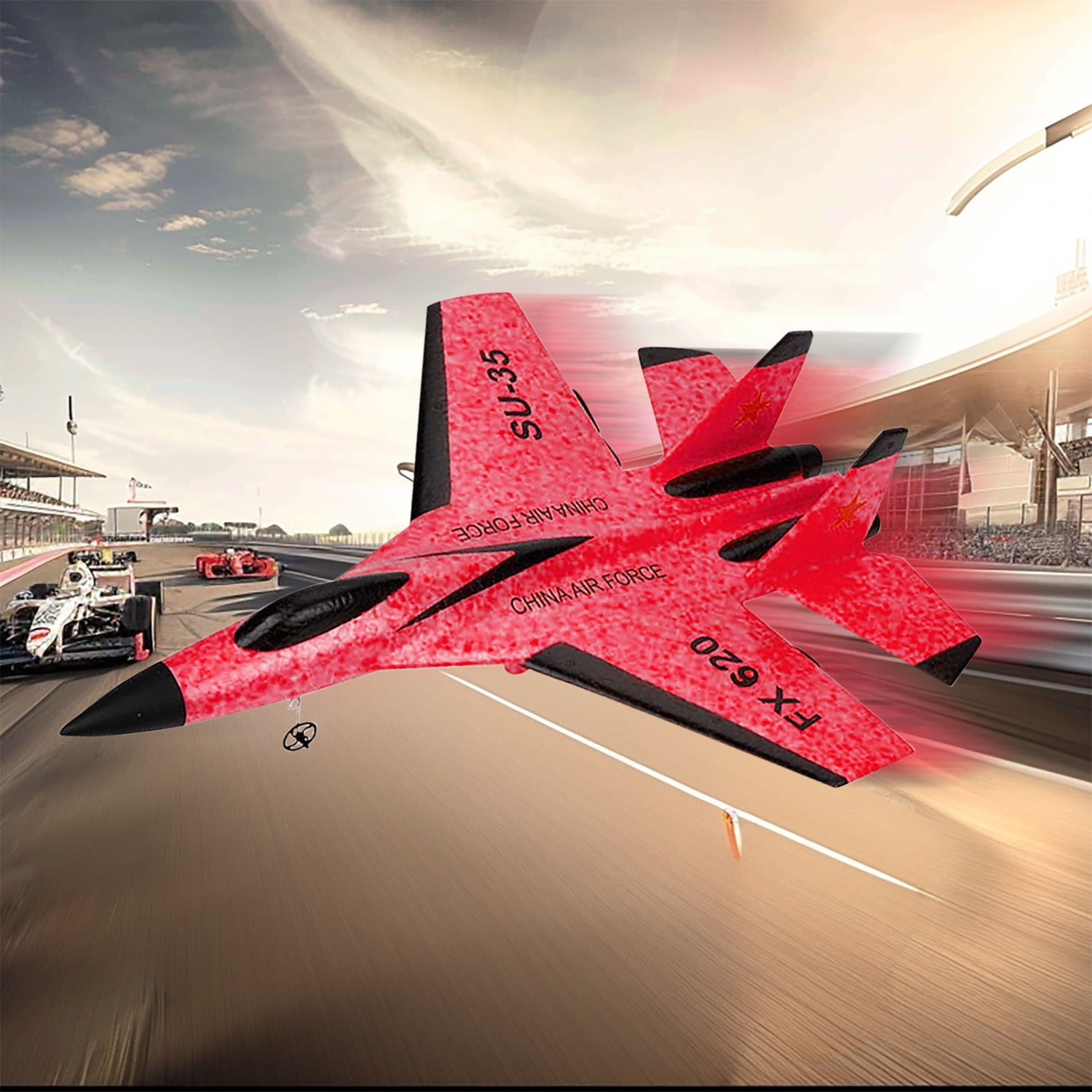 2026 Remote Control Airplane, Gravity Glider Foam RC Fighter 360° Remote Control Glider Airplanes with Lights Airplane Model, High Speed Rc Airplane, Hobby Rc Jet Plane
