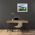 thumbnail image 3 of Gorham, Gregory 24x20 White Modern Wood Framed Museum Art Print Titled - View From Slyvanite, MT, 3 of 4