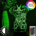 thumbnail image 3 of My Hero Academia Anime Figure 3D Led Night Light All Might Manga Figure Desk Lamp Bedside Bedroom Decoration Home Decor Nightlight Birthday Gift for Child, FD4F4, 3 of 4
