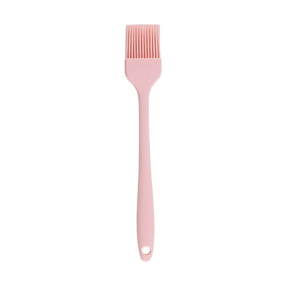 FACEGA Pastry Brush,Five-Piece Versatile Set Basting Brush,Heat-Resistant Silicone Material Protects Cookware Surfaces Silicone Brush Cooking,Pink