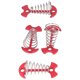 thumbnail image 3 of Fishbone Tent Pegs Adjustable Non Slip Fishbone Tent Stakes With Spring For Camping ANGGREK Otros, 3 of 8
