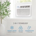 thumbnail image 4 of Keystone 25,000/24,700 BTU 230V Window/Wall Air Conditioner with Follow Me LCD Remote Control, KSTAW25C, 4 of 16