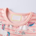 thumbnail image 3 of Vestido casual de fiesta de manga larga para niña con estampado de dibujos animados FreeLu, 3 of 7