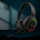 thumbnail image 3 of Auriculares Bluetooth, Auriculares inalámbricos, Auriculares Bluetooth supraaurales L800 con iluminación LED, Auriculares inalámbricos plegables de baja latencia con micrófono y función de respiración, 3 of 9