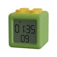thumbnail image 4 of Xihbxyly Artículos por menos de $10 Reloj Inteligente en Versión de Temperatura, Reloj Silencioso, Reloj Electrónico, Despertador en sensor de luz, Despertador LCD Inteligente para estudiantes en rep, 4 of 7