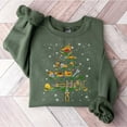 thumbnail image 2 of Mechanic Christmas Tree Sweatshirt, Funny Mechanic Lover Gift, Mechanic Christmas Lights Sweatshirt, Christmas Tree Shirt for Women and Men, 2 of 3