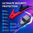 thumbnail image 4 of ODEGNC 6000A Jump Starter with Air Compressor 150PSI, 25000mAh Portable Car Battery Charger, Sakura Pink for SUV RV, 4 of 10