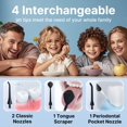 thumbnail image 3 of Irrigador Dental Portátil TUREWELL 310 mL Inalámbrico Negro, 3 of 8