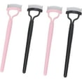 thumbnail image 5 of Eyelash Separator, 4 Pcs Stainless Steel Teeth Portable Cosmetic Brush Mascara Lash Definer with Comb Cover, 5 of 5