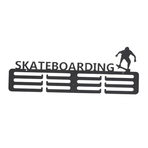 Perchero para exhibición de medallas, estante para almacenamiento de medallas, estante para exhibición de medallas deportivas, soporte para medallas patinar