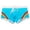 Sky Blue, variant on Guluxicc Men's Slim Low Rise Swim Trunks Drawstring Board Shorts Lightweight Surf Bathing Suit with Removable Pads