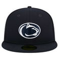 thumbnail image 2 of Men's New Era Navy Penn State Nittany Lions 59FIFTY Fitted Hat, 2 of 6