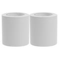 thumbnail image 6 of DINHEAROM Skirting Board Trim White Wood Grain 2 Rolls 196.50X1.97X0.04in, 6 of 8