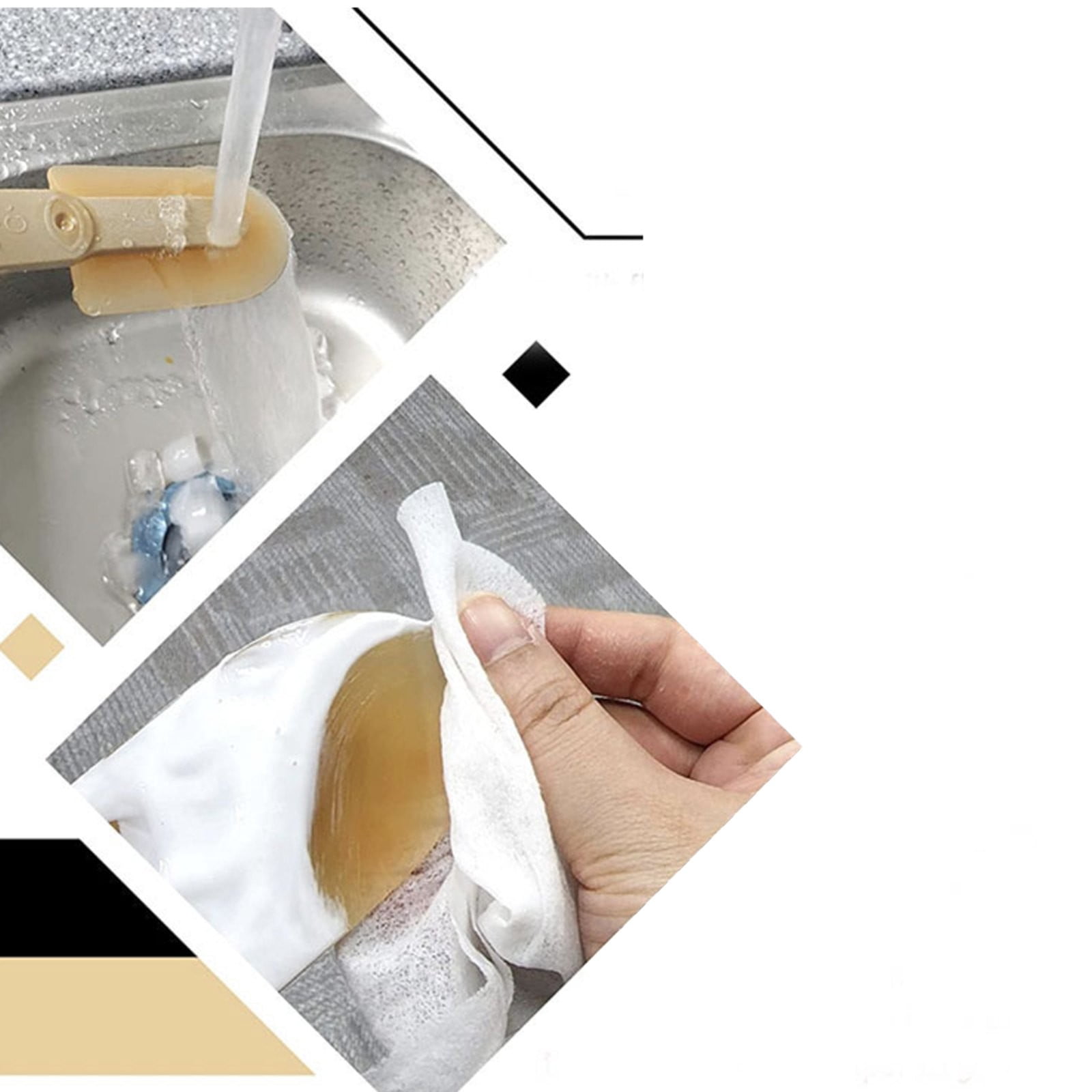 Foldable And Dustpan Set Caulk Caulking Silicone Sealant Finishing Tool Spreader Spatulas Applicator Rubber Tools 4 Size Set