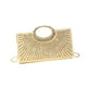 thumbnail image 2 of Bolso de mano para mujer, elegante bolso cruzado, bolso de mano con decoración de purpurina, bolso de hombro Oro, 2 of 9