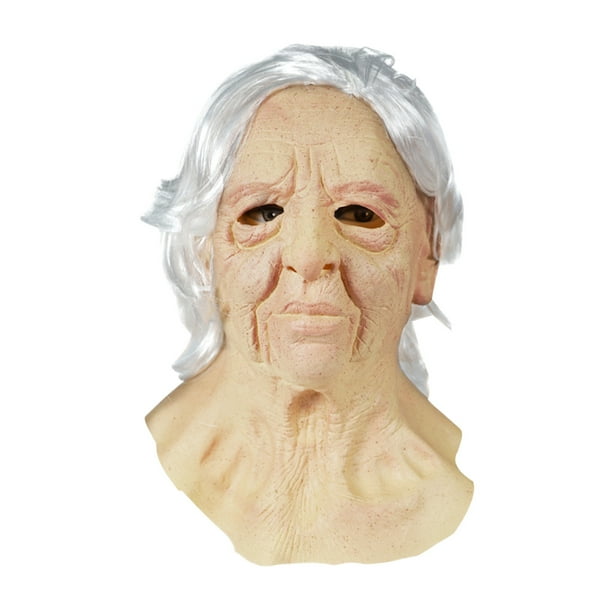 Toys Clearance is here! 2022 Feltree Halloween Old Man Latex Mask Headgear Realistic Effect