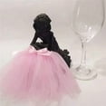 thumbnail image 5 of 12 Pieces Mini Tutu Table Skirt Wine Bottle Cover Tutu Skirt Tulle Vase Skirt Decor Garland Centerpieces for Wedding Baby Shower Cake Dessert Birthday Party, 5 of 6