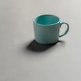 thumbnail image 3 of 10 Strawberry Street Double Line 3.75"/12 fl oz Stoneware Mug, Set of 6, Seafoam, 3 of 4
