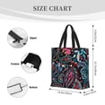 thumbnail image 3 of Balery Paisley Bolsa de Mano para Mujeres con Cremallera, Bolsa de Gimnasio con Compartimentos, Bolsa para Laptop, Bolsa para Trabajo, 3 of 7