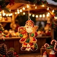 thumbnail image 5 of Christmas Snowflake Ornaments, Lighted Christmas Ornament Hanging Decoration for Christmas Tree Door Wall Home Party, Holiday Gift for Family Friends Home Decoration, 5 of 6