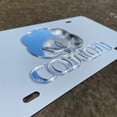 thumbnail image 2 of 6" x 12" Novelty Docorative Cotton Farmer License Plate - 3D Mirror Graphic On 1/8 Thick Aluminum Composite License Plate, 2 of 7