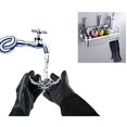 thumbnail image 2 of Guante de silicona profesional extra largo para horno, resistente al calor, para cocinar con algodón interno para Cocina, barbacoa, horneado, parrilla - Negro, 2 of 5