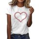 thumbnail image 1 of Blusas de Manga Corta para Mujeres Cuello Redondo Sencillo Casual Ajuste Regular, Top de Algodón de Imitación de Moda para el Hogar Y Diario, 1 of 4