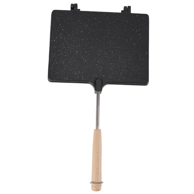 Hot Maker, Time Saving Hand Maker Removable Wooden Handle Prevent Stick Aluminum Alloy for Home