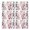 Pioneer Flower Floral-3, variant on Pioneer Flower Floral Print Pattern Summer Placemats Table Placemats Set Of 4-Linen Kitchen Washable Placemats Table Mats 12x18 Inch Non-Slip Heat Resistant
