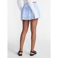 thumbnail image 3 of No Boundaries Crinkle Chiffon Mini Skort, Women's XXS-XXL, 3 of 5
