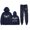 Navy, variant on Pouya Tour 2025 Fall Suit Women Men Cool Hoodies Jogger Pants Sets Harajuku Sweatsuit