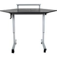 thumbnail image 1 of Luxor 60" Standing corner desk (STANDUP-CCF60-B), 1 of 6