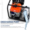 thumbnail image 4 of AlphaWorks Portable Water Pump - 7HP Gas Engine 196CC Max Flow 132GPM, 4 of 7