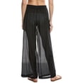 thumbnail image 2 of Natori womens  Silk-Blend Voile Pant, l, Black, 2 of 3