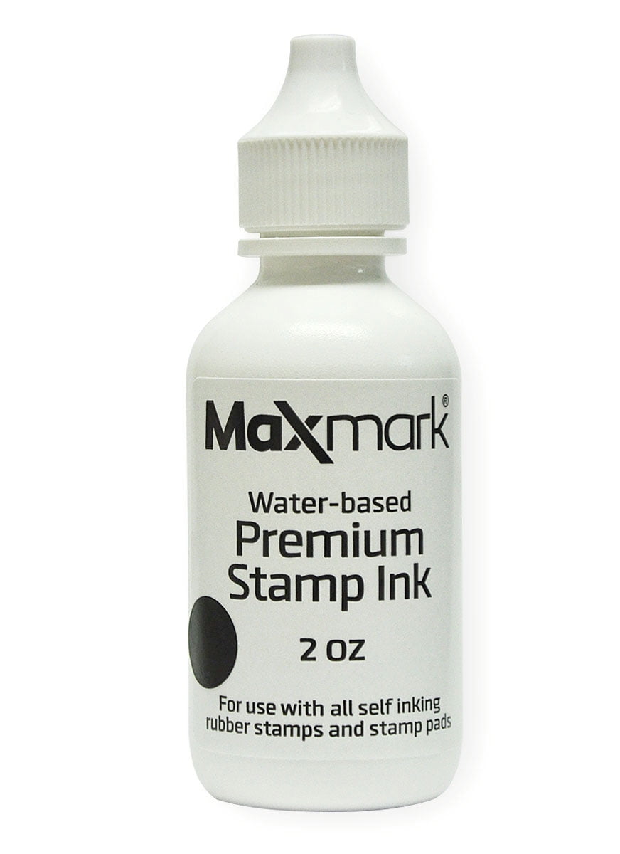 2 oz Studmark/Ideal Rubber Stamp Refill Ink For Stamps or Stamp