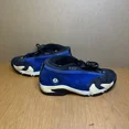 thumbnail image 2 of Ni - ke Ni - ke Air Jordan 14 XIV Retro Low OG Blue Yellow Men's Size 9.5 Shoe, 2 of 5