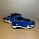thumbnail image 2 of Ni - ke Ni - ke Air Jordan 14 XIV Retro Low OG Blue Yellow Men's Size 9.5 Shoe, 2 of 5