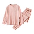 thumbnail image 4 of LIZUOJUN Pajama Sets for Women Long Sleeve Pants Sleepwear 2 Piece Lounge Set Soft Comfortable Breathable Pjs Loungewear Casual Pajama Casual Sleepwear - 2XL, 4 of 4
